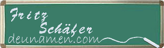 Fritz Schäfer Visitenkarte